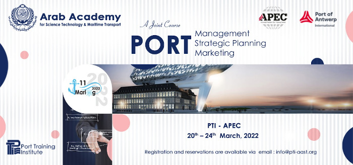 APEC/PTI Joint Course titled “Port Management, Strategic Planning and Marketing” during Marlog