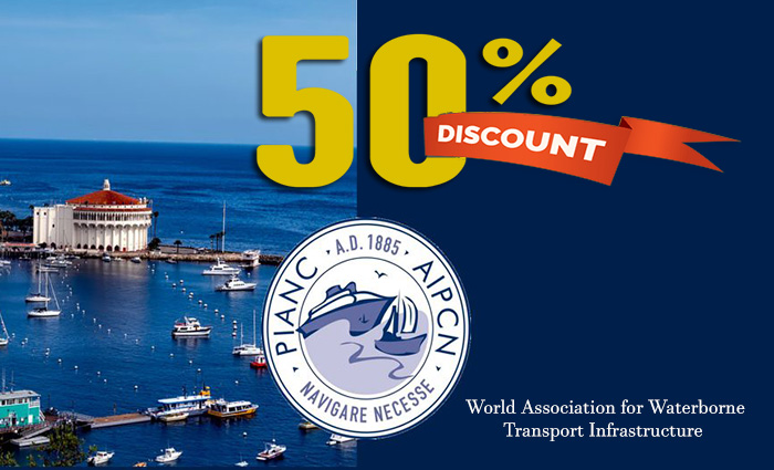 50% Discount to All Esteemed Members of PIANC