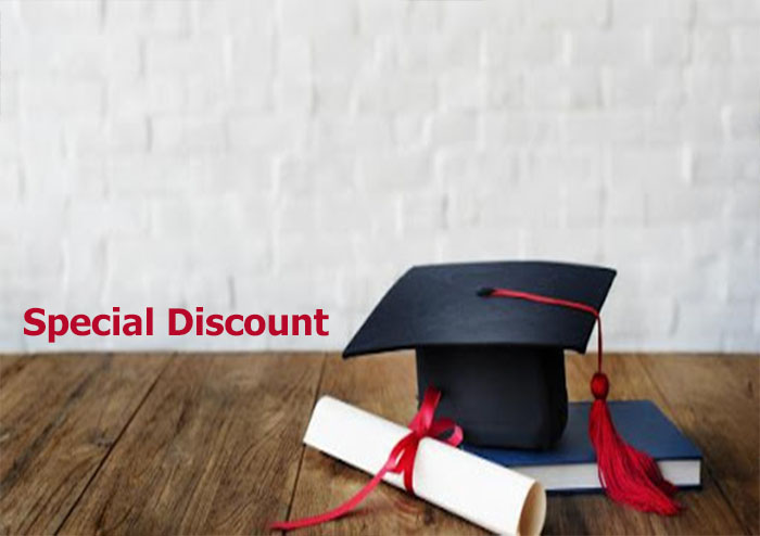 Special Discount Announcement for Postgraduate Students