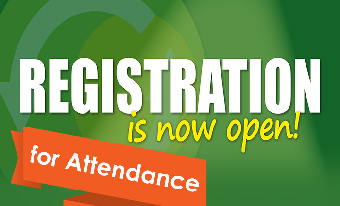 Registration for Attendance is Now Open