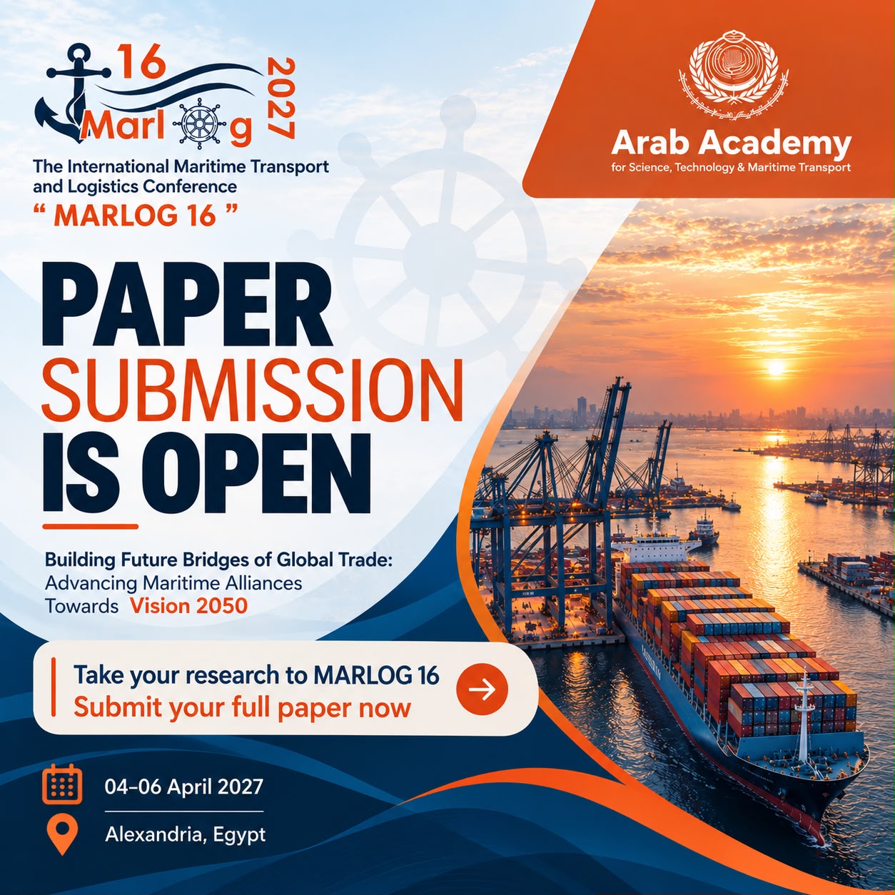 Full paper submission is OPEN